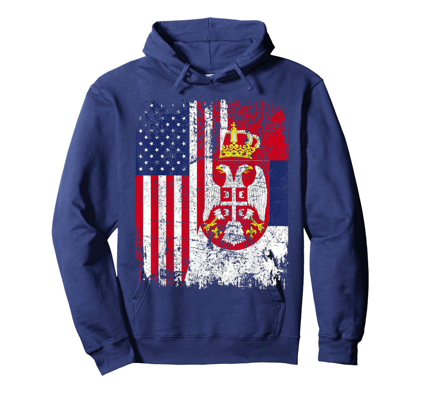 SERBIAN American Flag | Men Women Kids | SERBIA T-Shirt