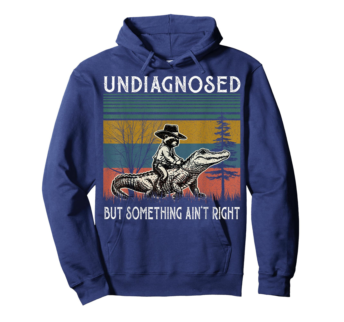 Undiagnosed But Something Ain't Right Funny Raccoon Meme T-Shirt