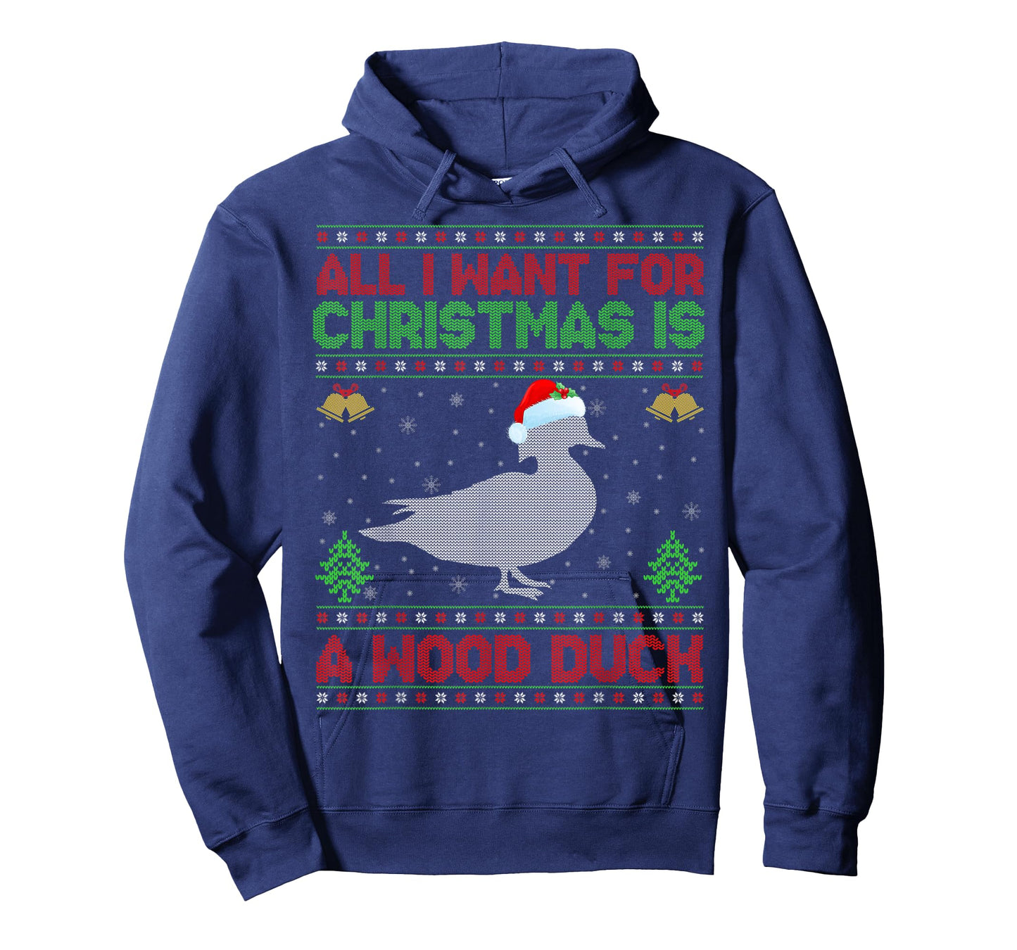 All I Want For Christmas Is A Duck Ugly Xmas T-Shirt
