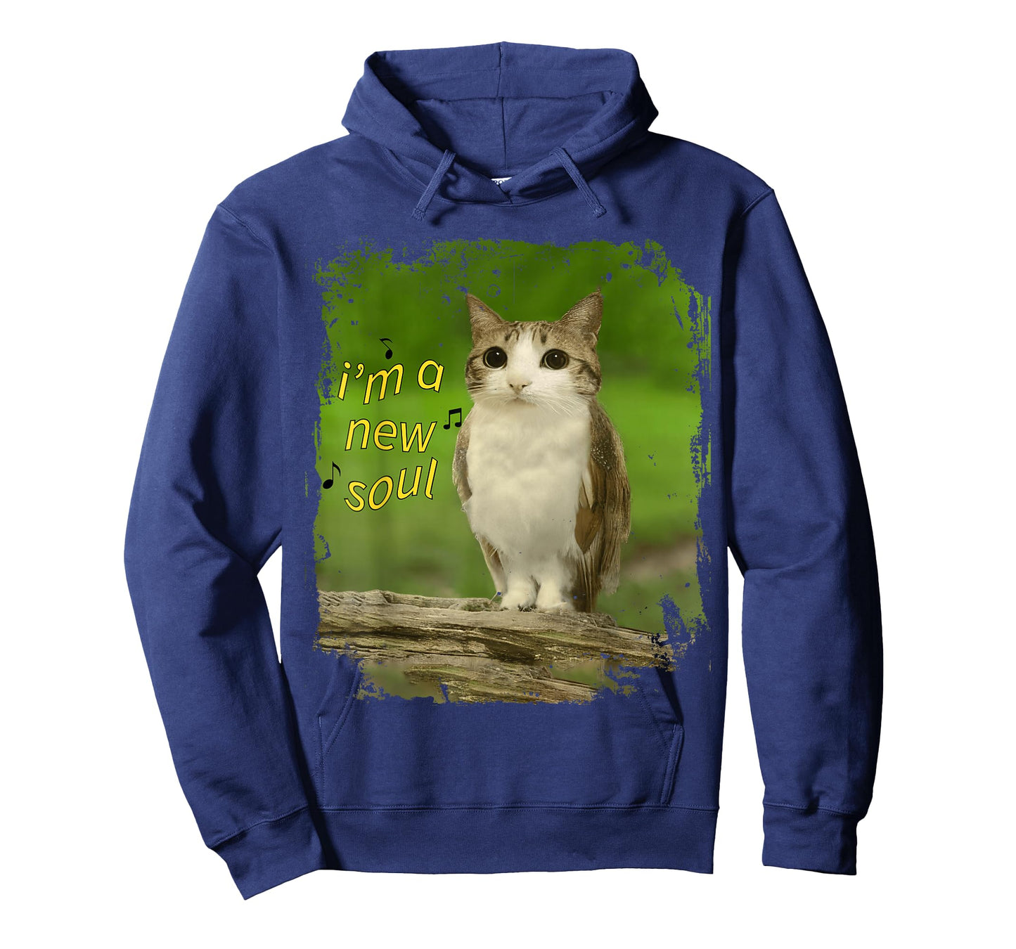 Funny Cat Owl Unhinged Brainrot Internet Meme Meowl T-Shirt