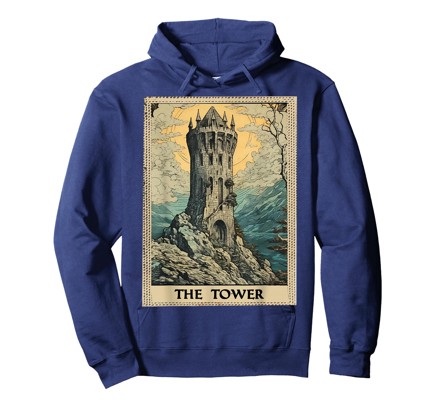 Occult Tarot Card The Tower T-Shirt