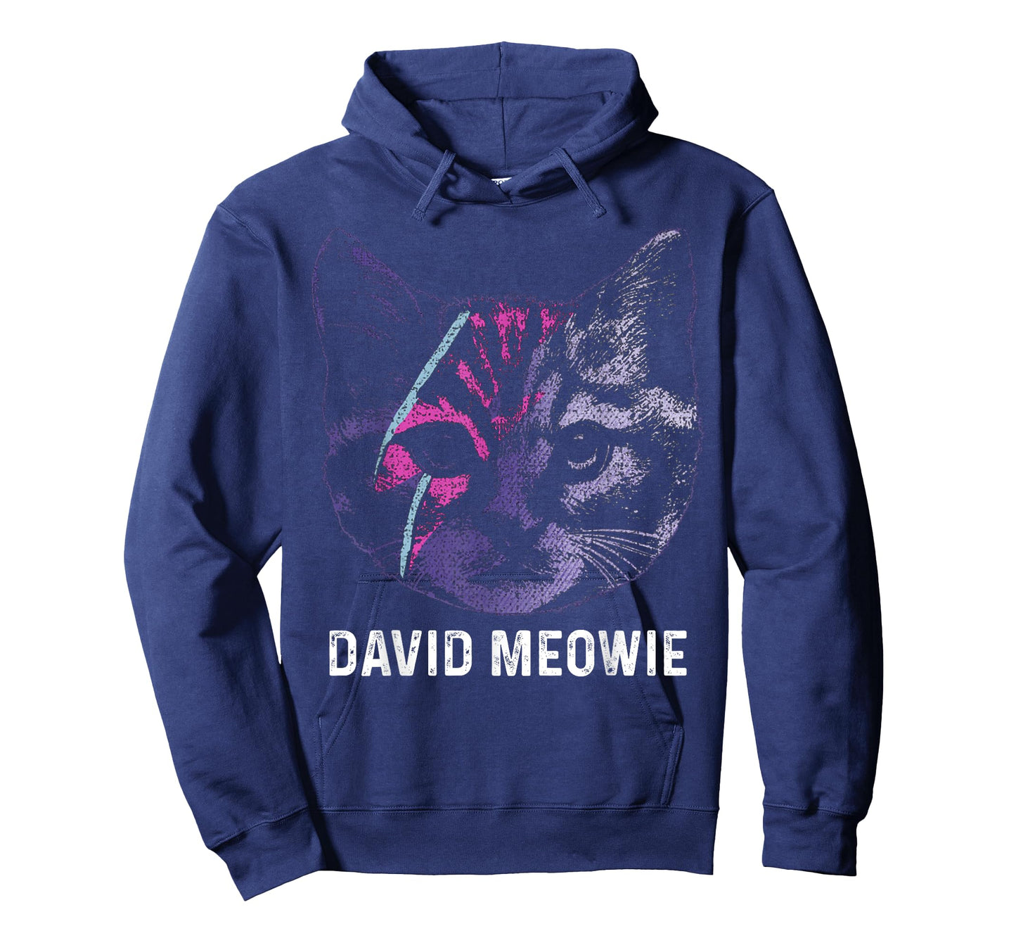 David Meowie Funny Cat Cat Lover T-Shirt