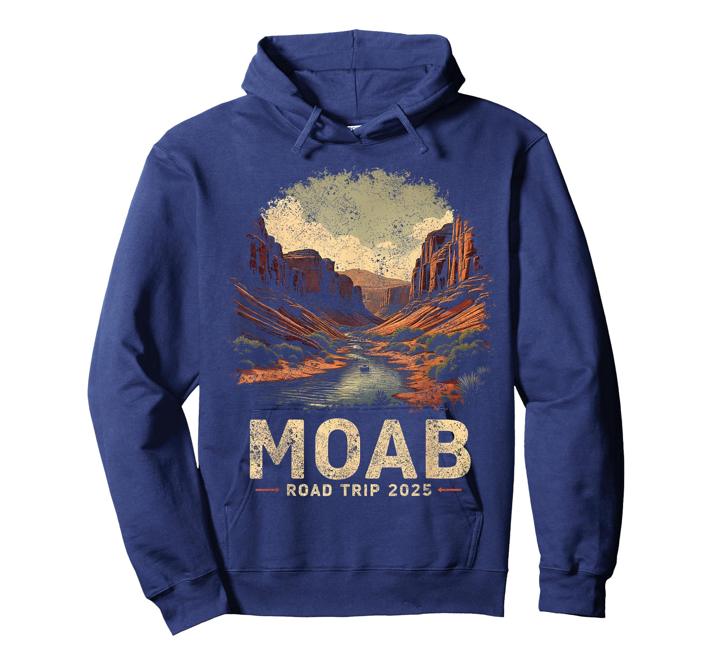 Moab Arches Family Road Trip 2025 Vintage Moab Nature Utah T-Shirt