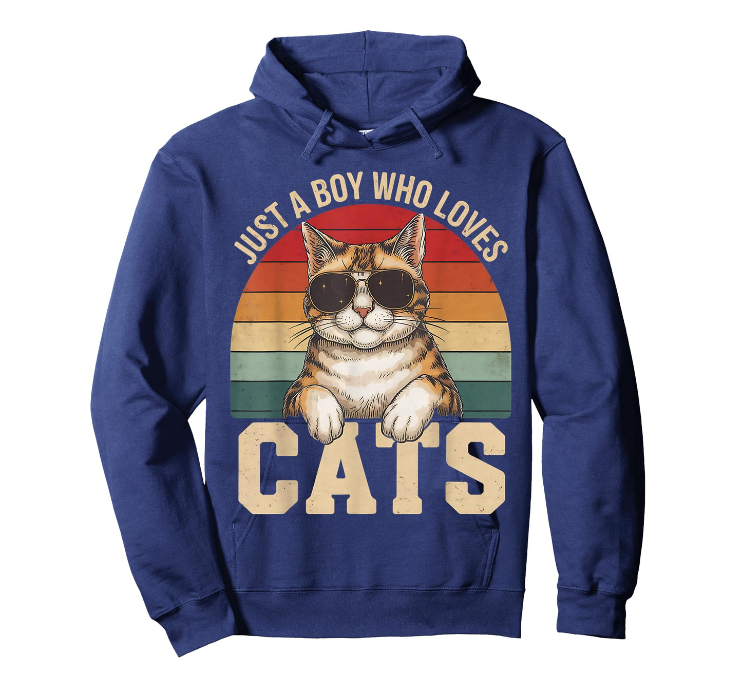 Just A Boy Who Loves Cats Cat Lover T-Shirt