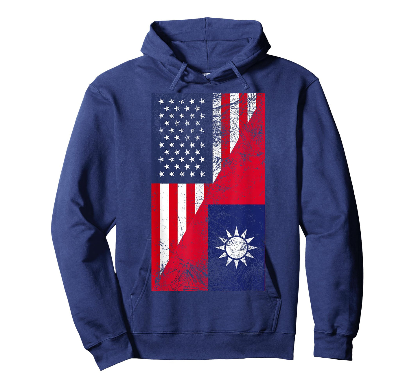 USA Taiwan Flags - United States Taiwan Flag T-Shirt