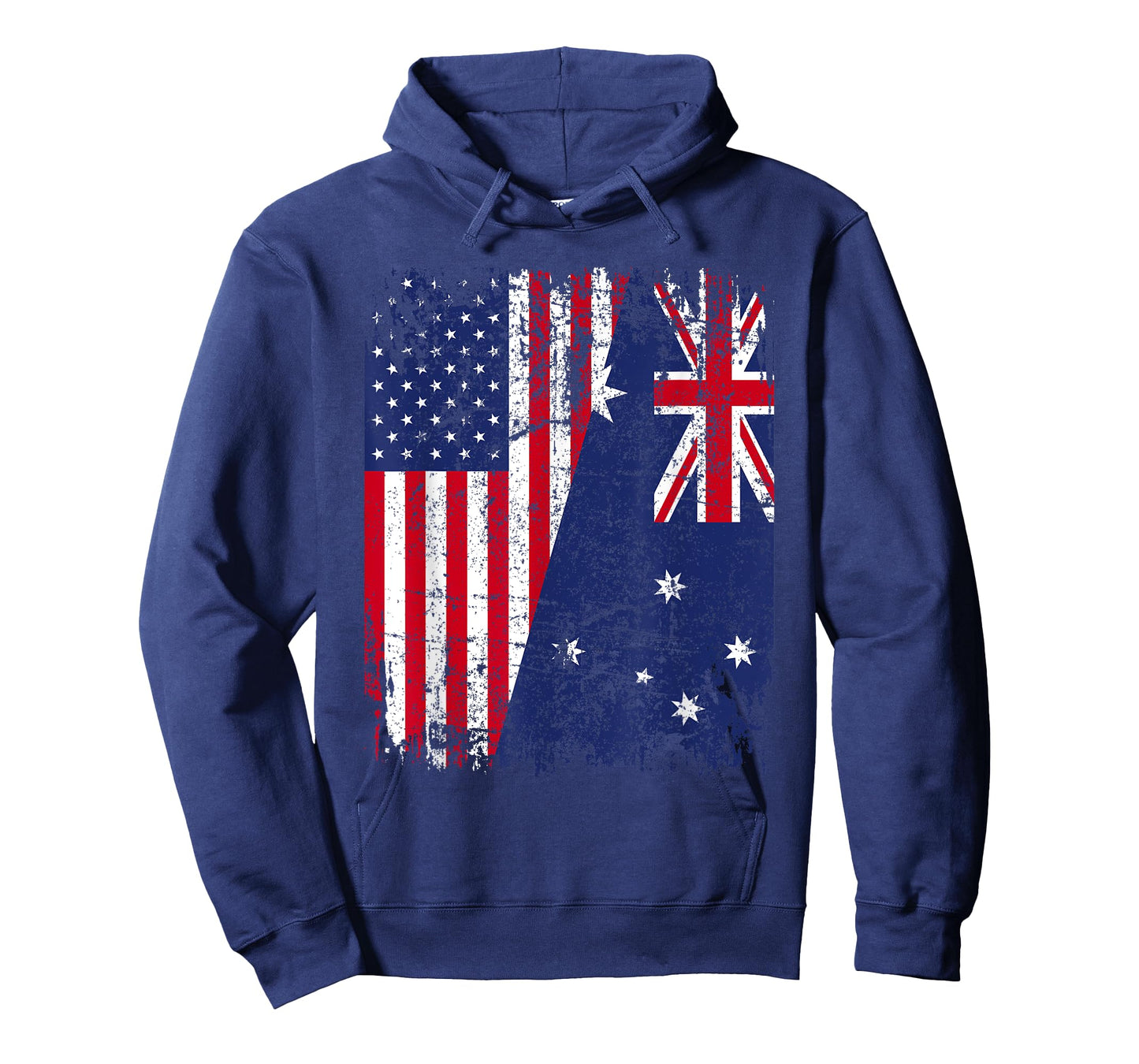 AUSTRALIAN ROOTS | Half American Flag | AUSTRALIA T-Shirt