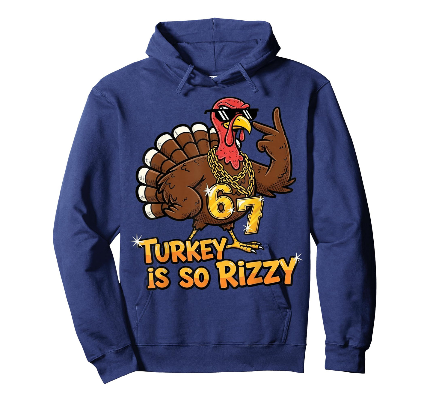 Funny Turkey is So Rizzy Thanksgiving Meme 67 T-Shirt