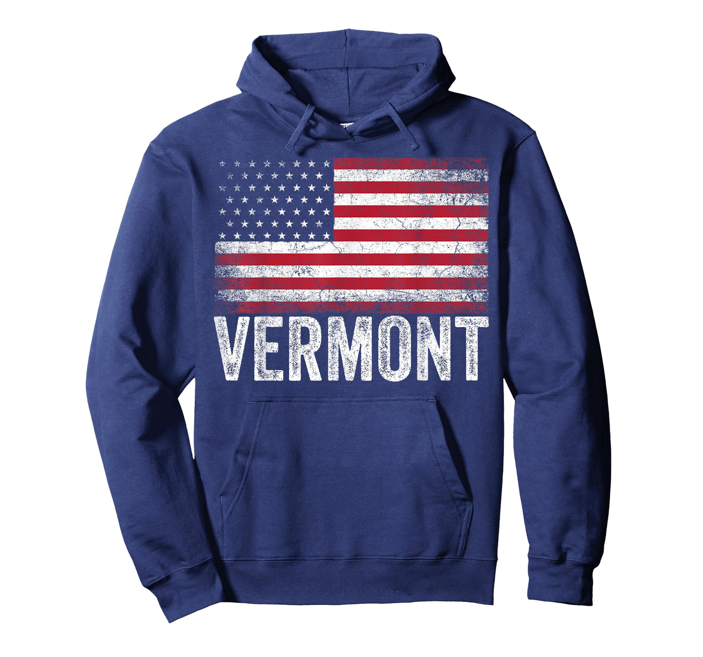 Vermont American Flag 4th of July Vintage Men Women USA T-Shirt