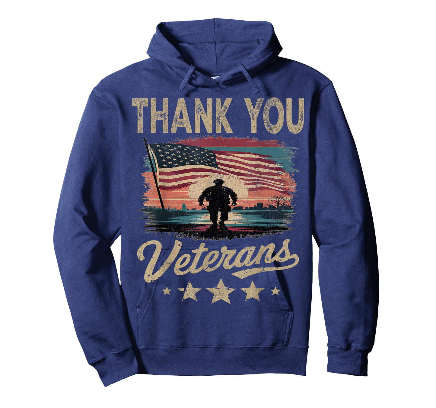 US Veterans Day Gifts Thank You Veterans Patriotic Soldier T-Shirt