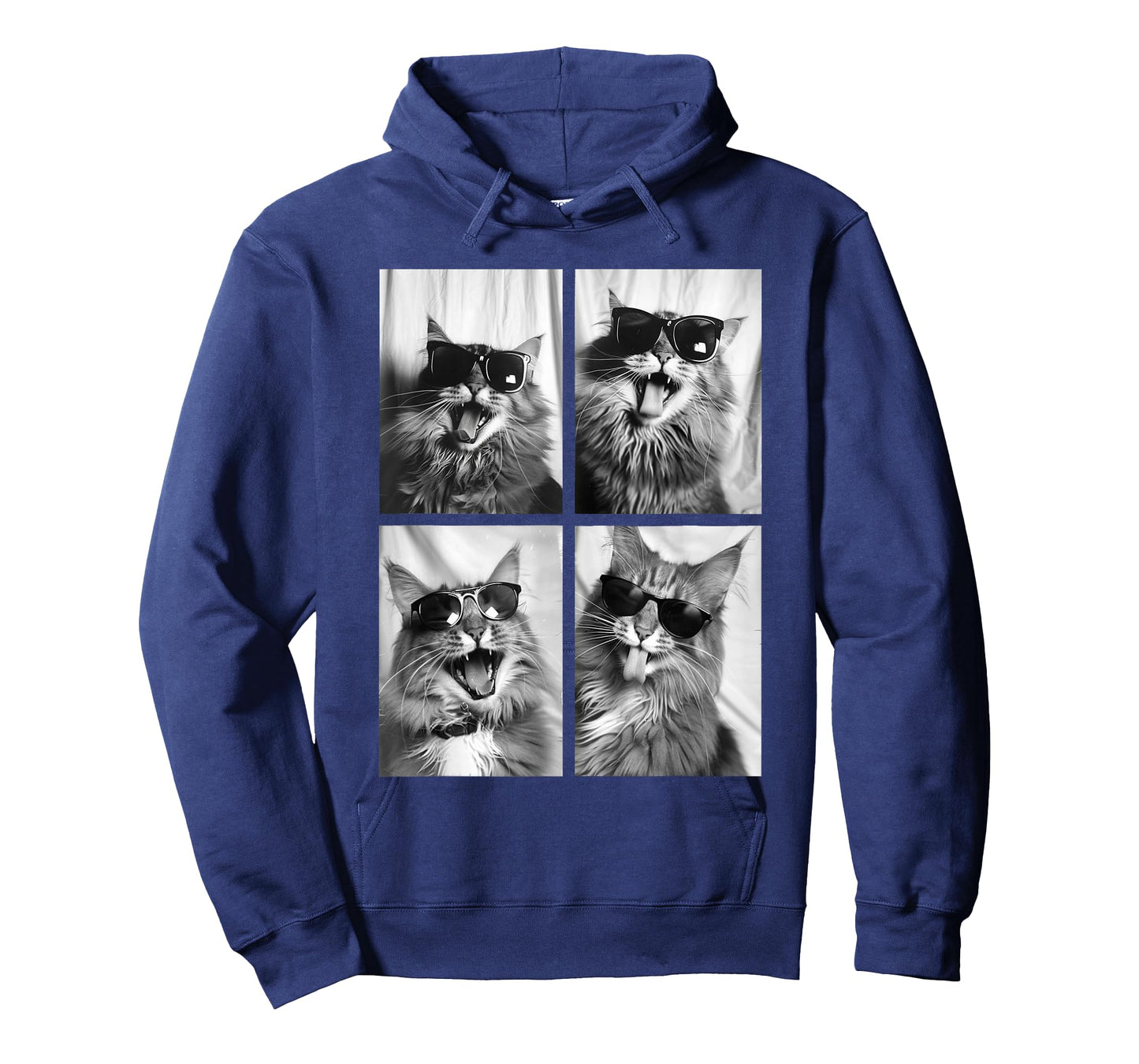 Funny Maine Coon Cat Lover Cute Kitten Sunglasses Pet Feline T-Shirt