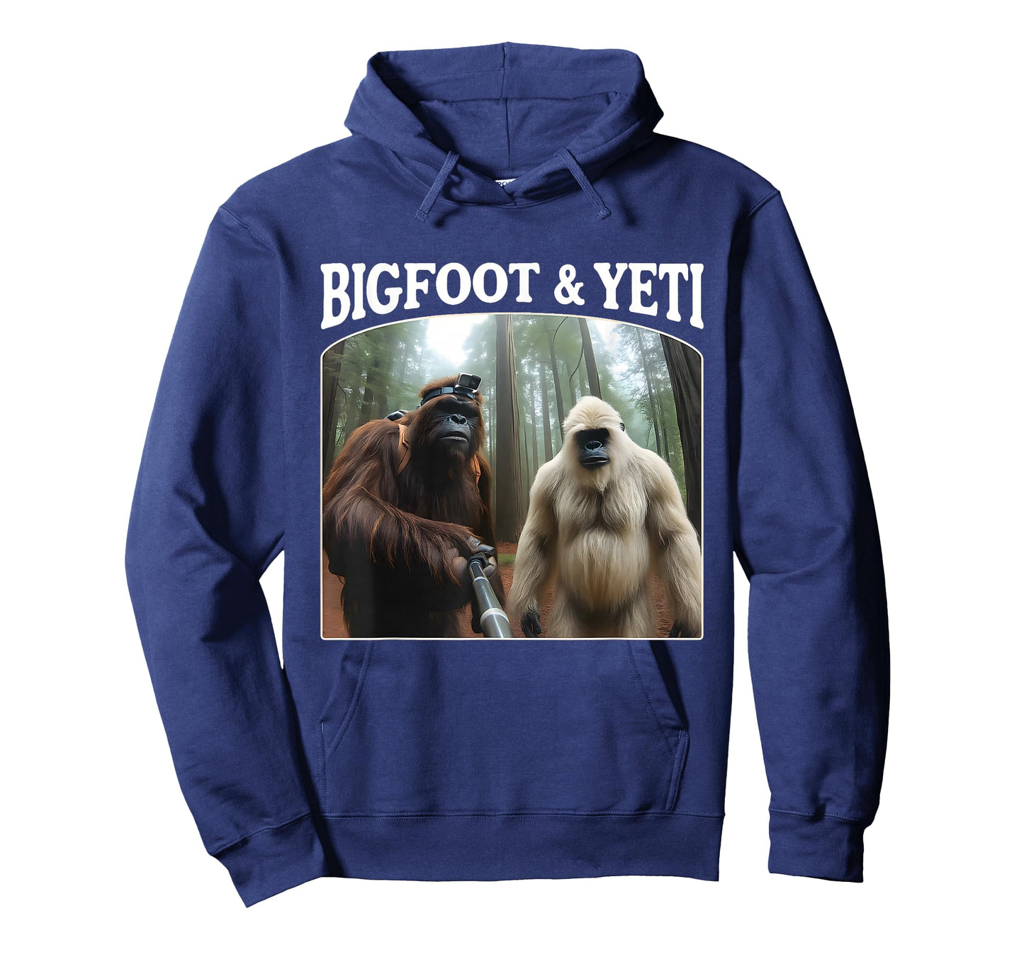 Bigfoot & Yeti Funny Sasquatch Bigfoot Vlogs for Hikers T-Shirt