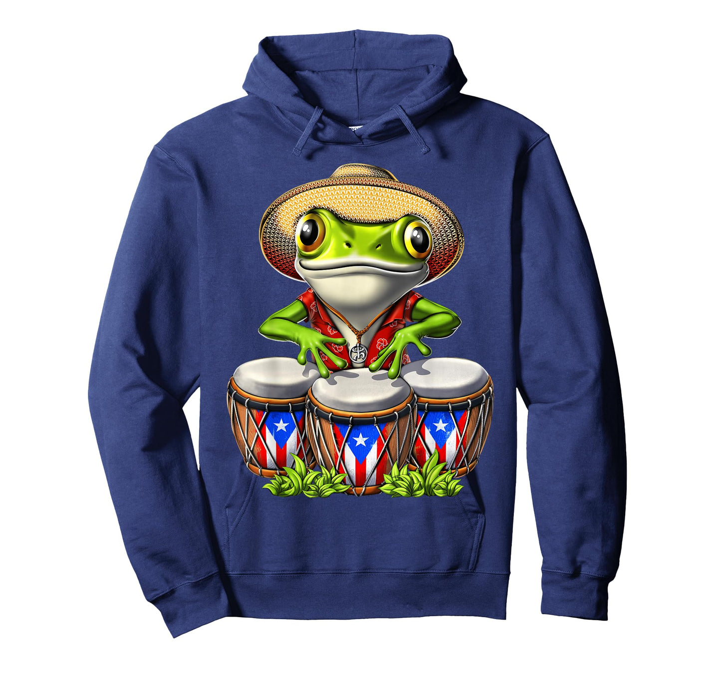 Puerto Rico Coqui Frog Boricua Puerto Rican Flag Taino T-Shirt