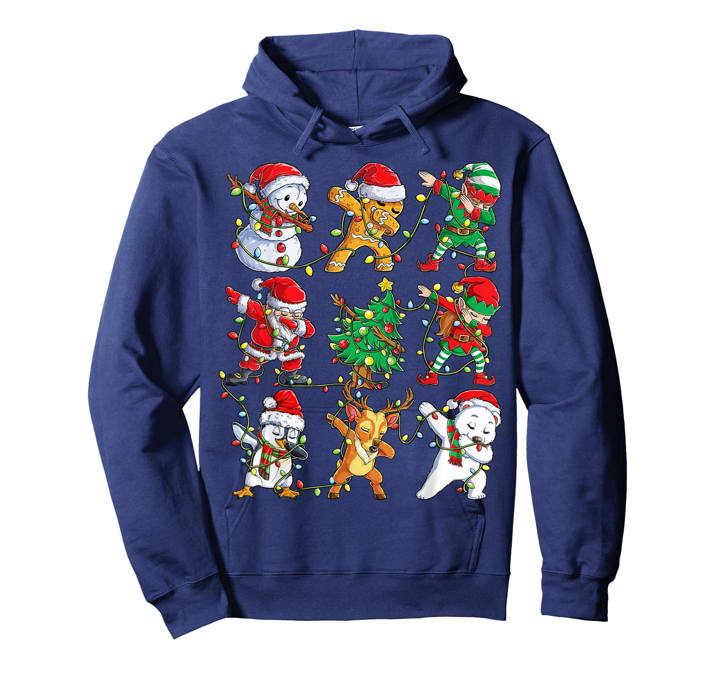 Christmas Dabbing Santa Elf Friends Boys Girls Men Xmas Dab T-Shirt