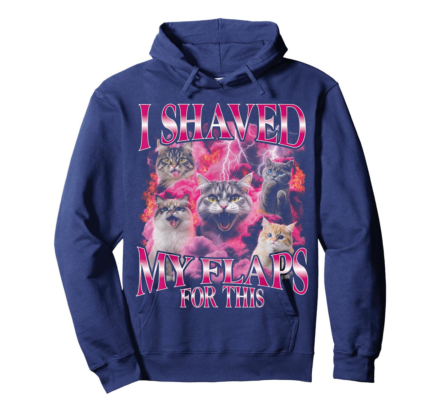 I Shaved My Flaps for This Funny Bootleg Girls Trip Cat T-Shirt