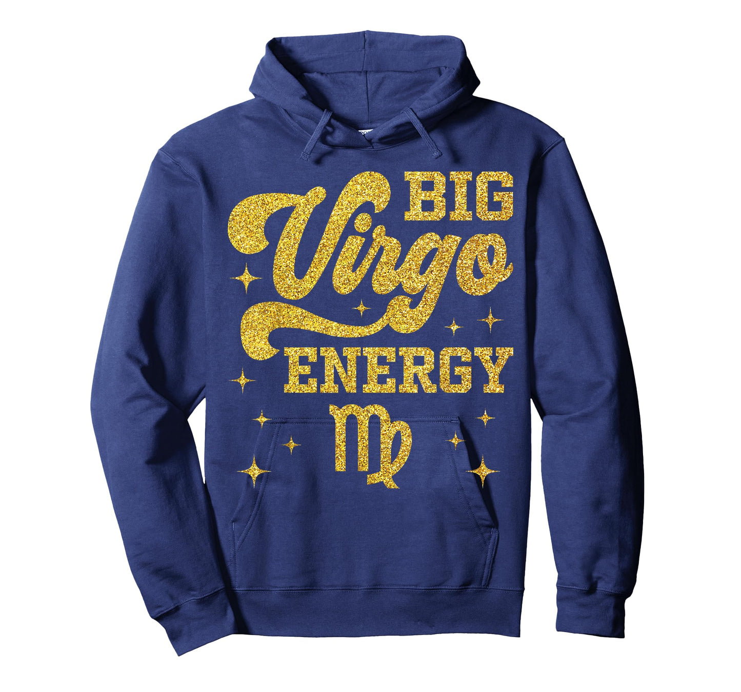 Big Virgo Energy Men Women Zodiac Birthday Queen King T-Shirt