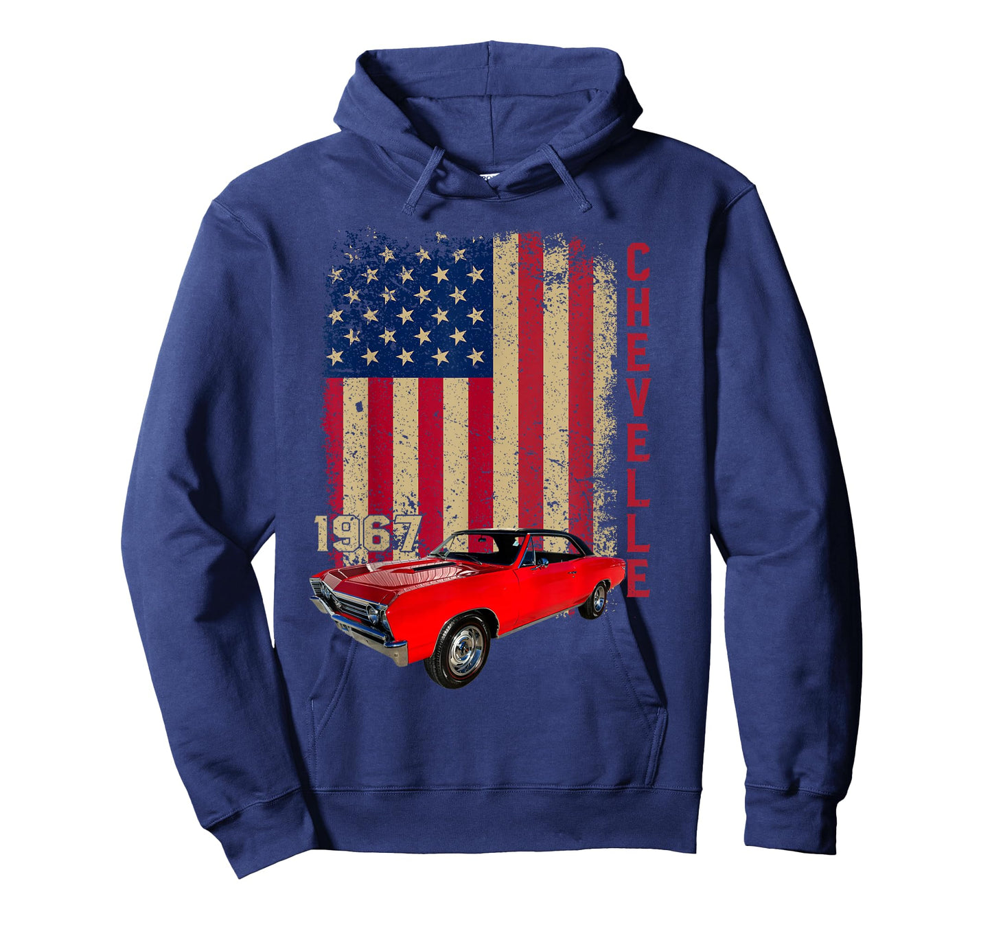 Jersey Style Chevelle 67 1967 Old School Muscle Car T-Shirt