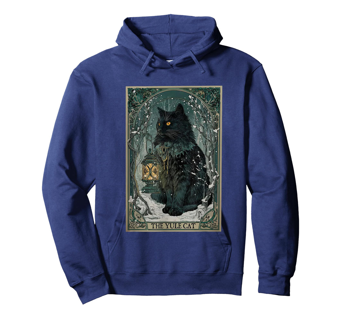 The Yule Cat Tarot Card Christmas T-Shirt