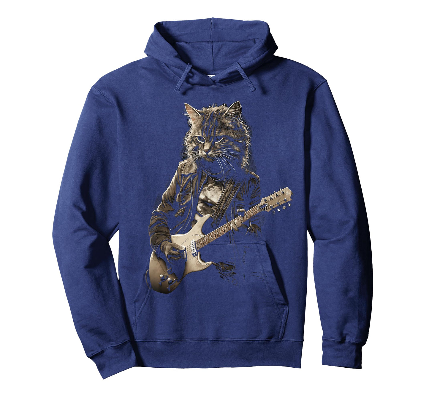 Cat Playing Bass Guitar Guitarist Rocker cool T-Shirt