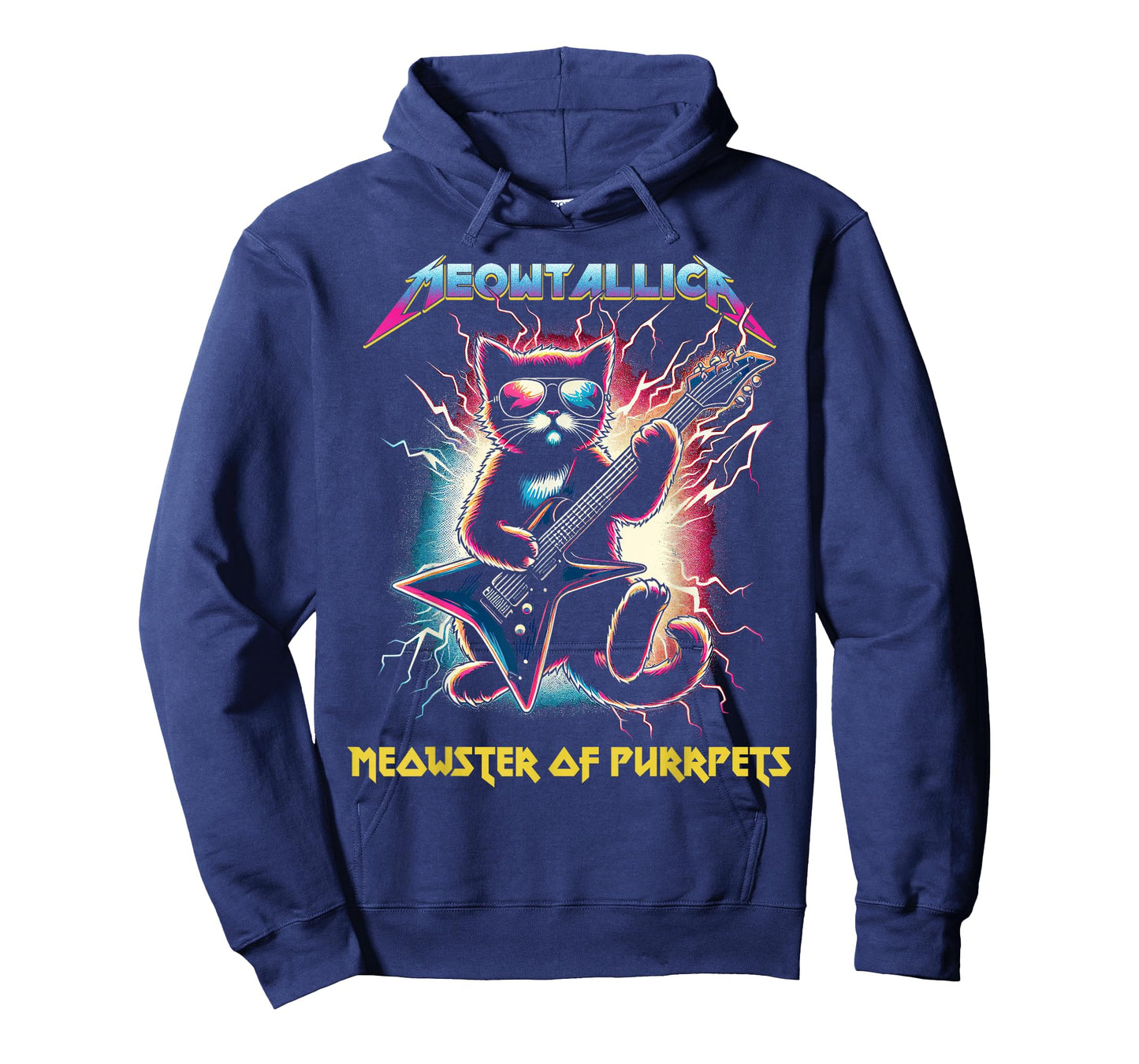 Meowtallica Meowster of Purrpets - Funny Cat T-Shirt