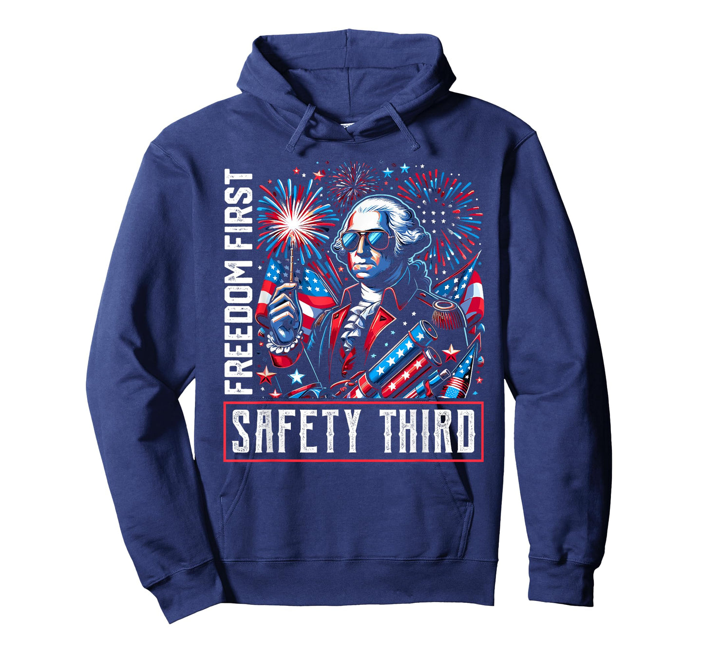 Freedom First Safety Third Shirt Fireworks 4th of July T-Shirt