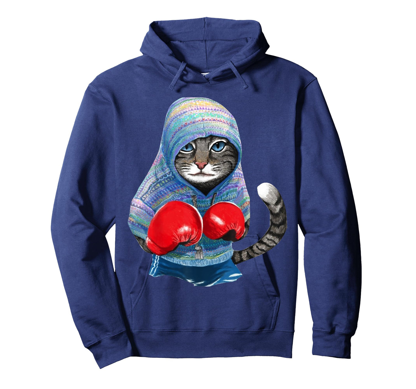 Cat In Boxing Suit T-Shirt T-Shirt