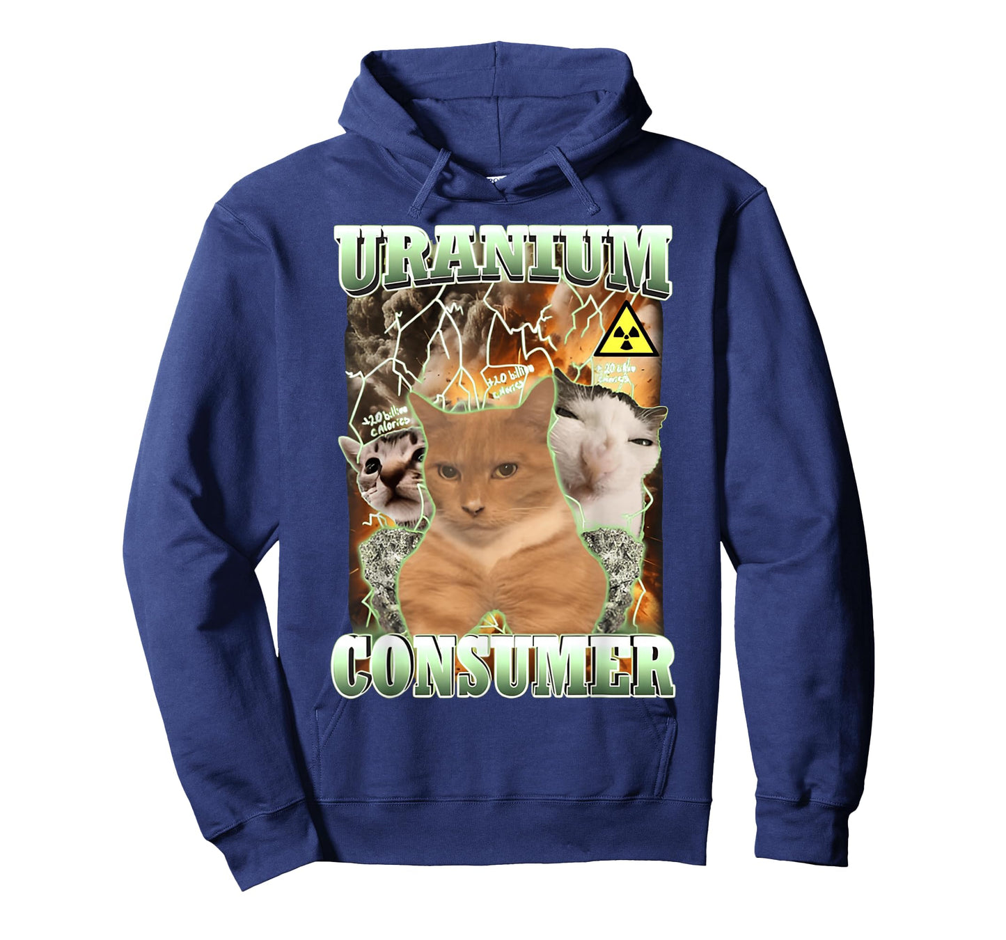 Uranium Consumer Cat & FUNNY Cute Cats T-Shirt for Men Women Girls Kids