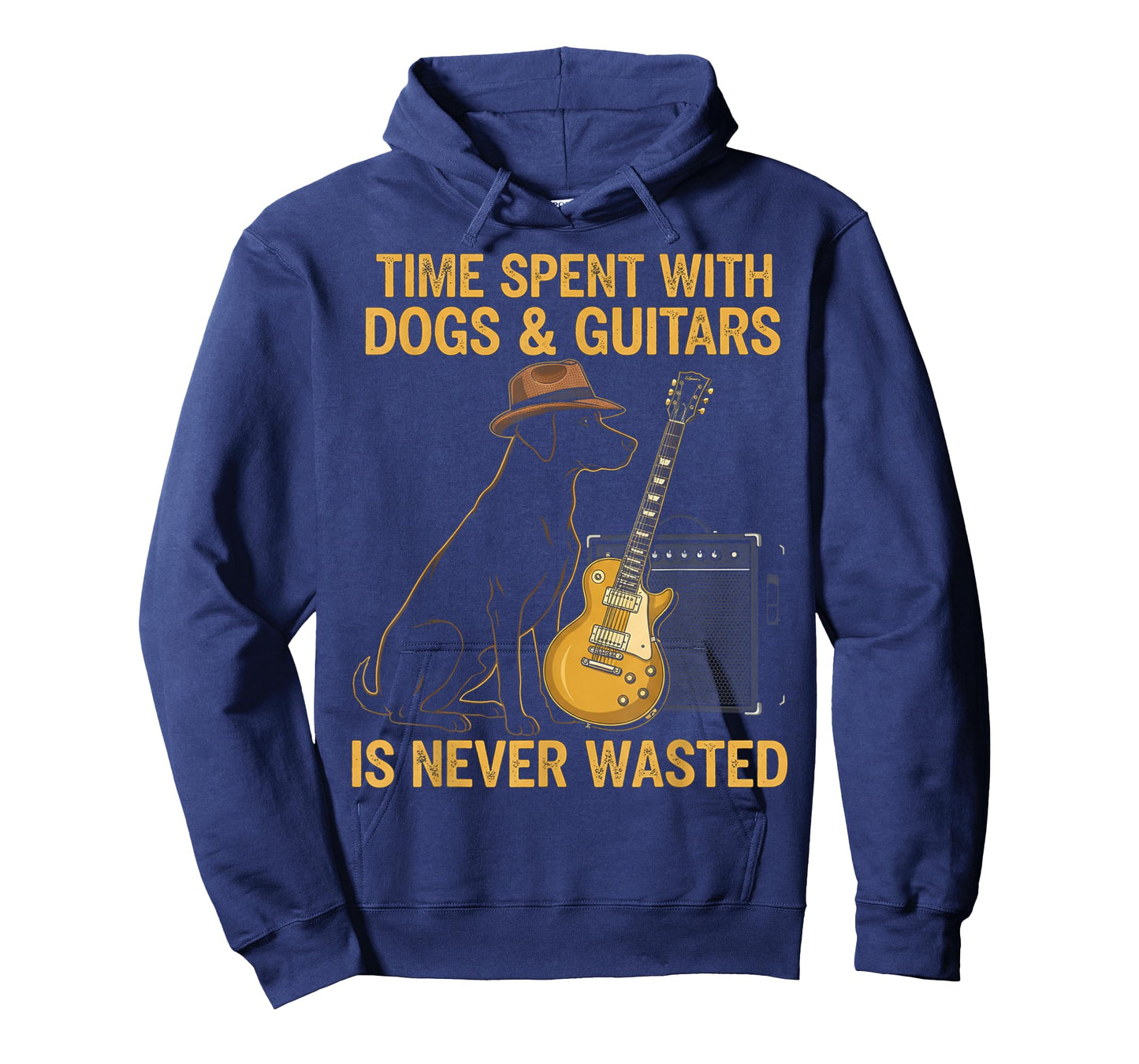 Time Spent with Dogs and Guitars is Never Wasted T-Shirt