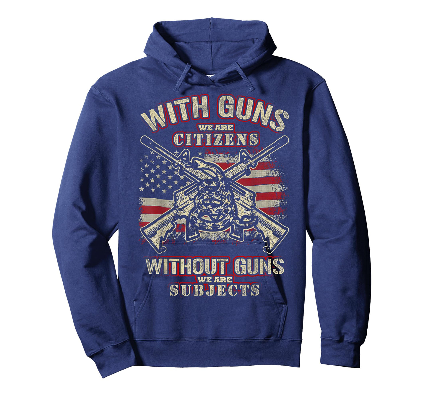 With Guns We Are Citizens T-shirt, American Flag Shirt T-Shirt for Women Men