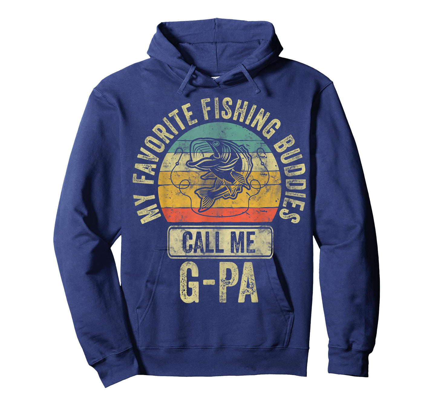 Mens My Favorite Fishing Buddies Call Me G-Pa Shirt Fisherman T-Shirt