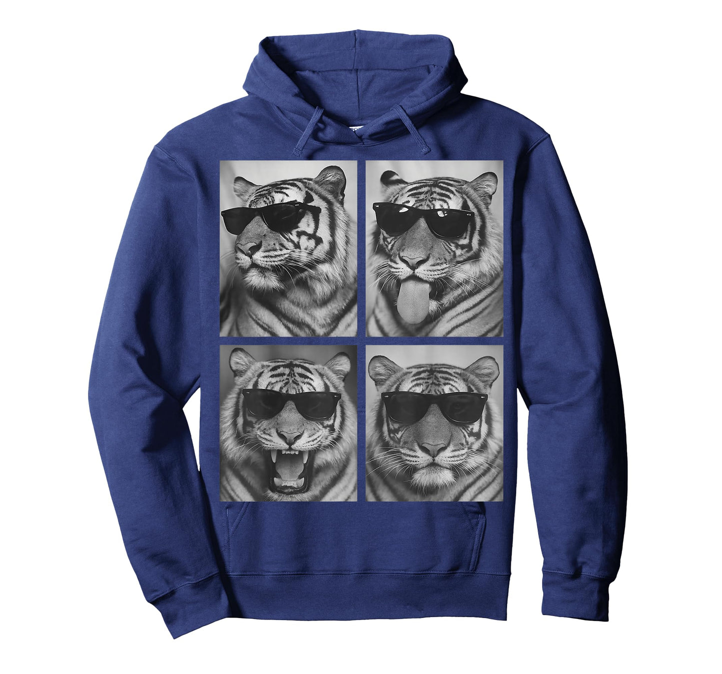 Cute Tigers with Sunglasses Cool Feline Animals Photo Booth T-Shirt