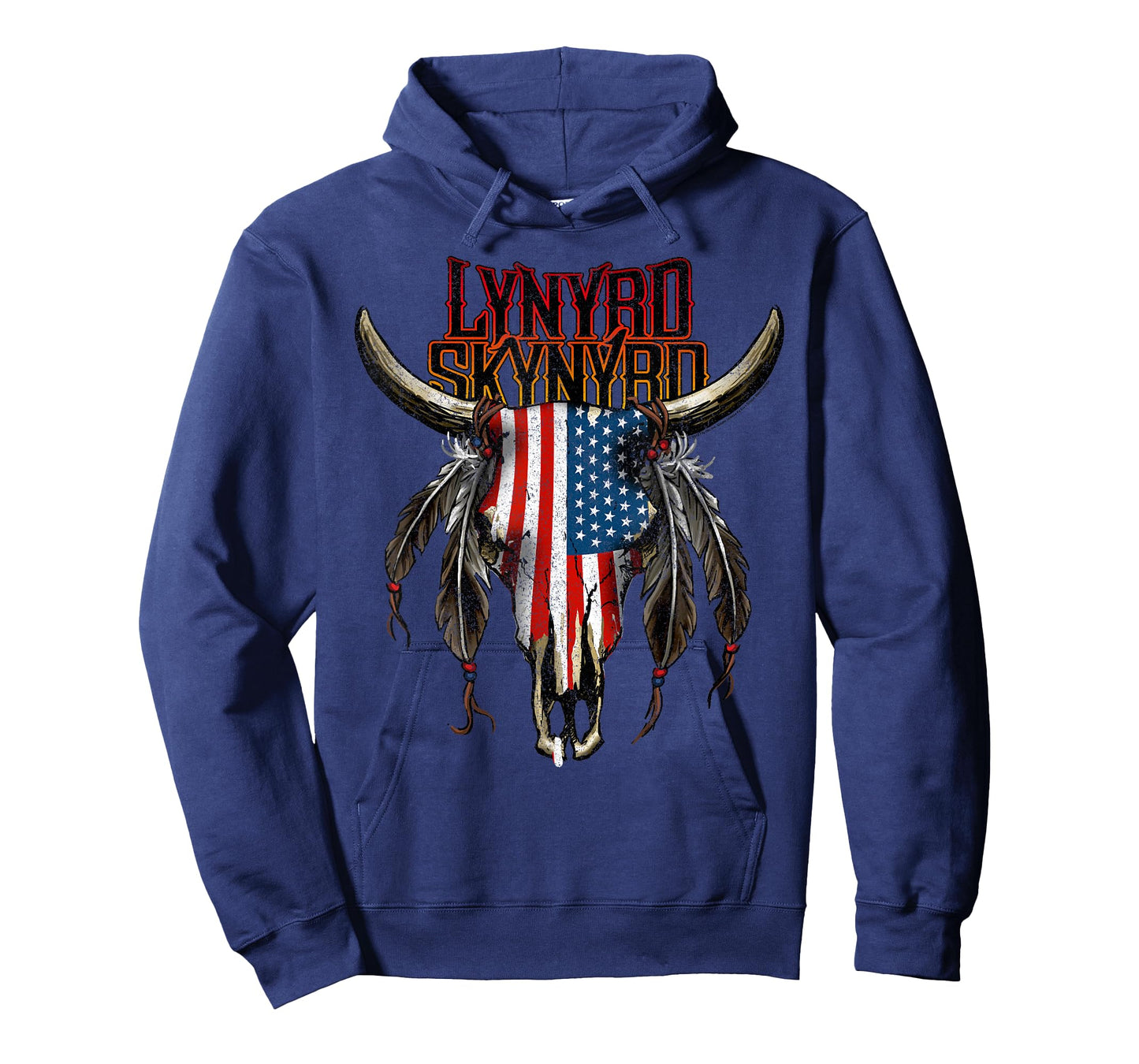 Lynyrd Skynyrd Steer Skull USA Southern Rock Festival Gifts T-Shirt