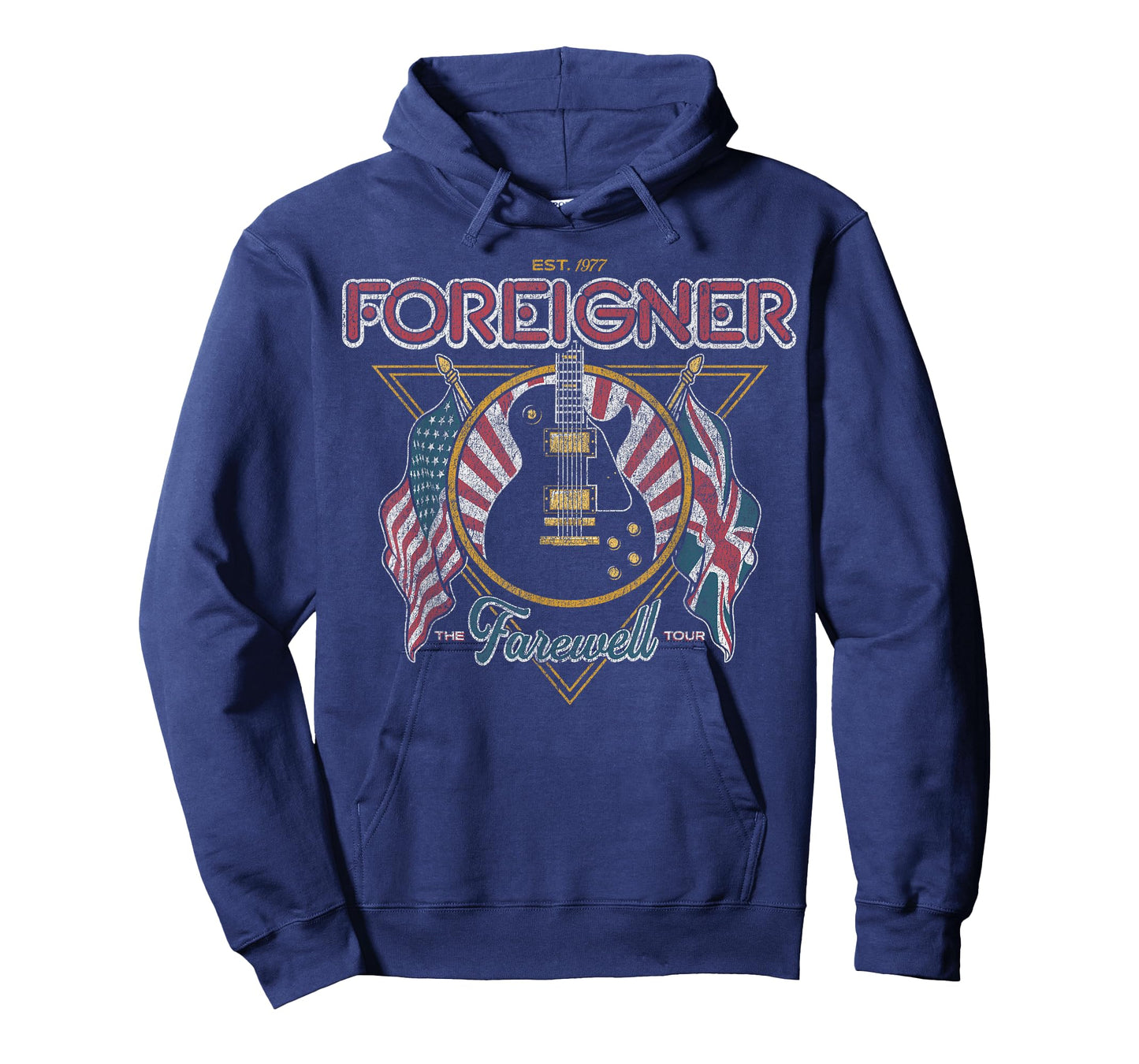 Foreigner Guitar Flag T-Shirt