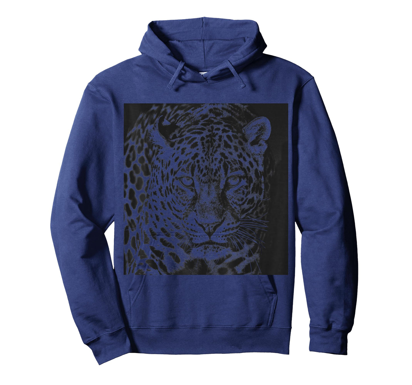 Snow Leopard Cheetah Jaguar Panther Cat Face Black Gift T-Shirt