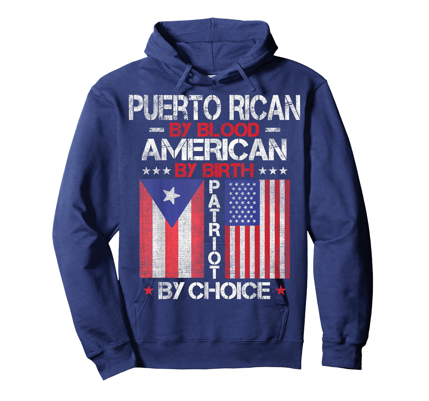 Puerto Rican By Blood American By Birth Patriot By Choice T-Shirt