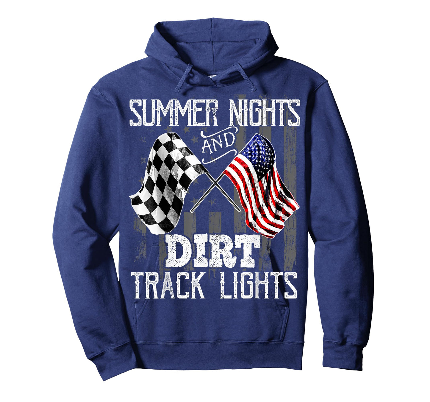 Summer Nights Dirt Track Lights Racing Motocross Gift Men T-Shirt
