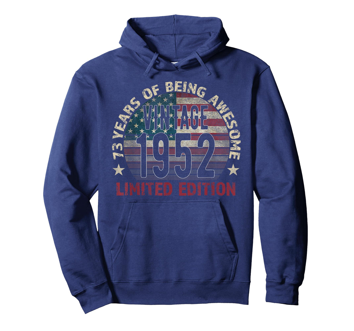 73th Birthday Gift men Vintage born 1952 turning 73 Year Old T-Shirt