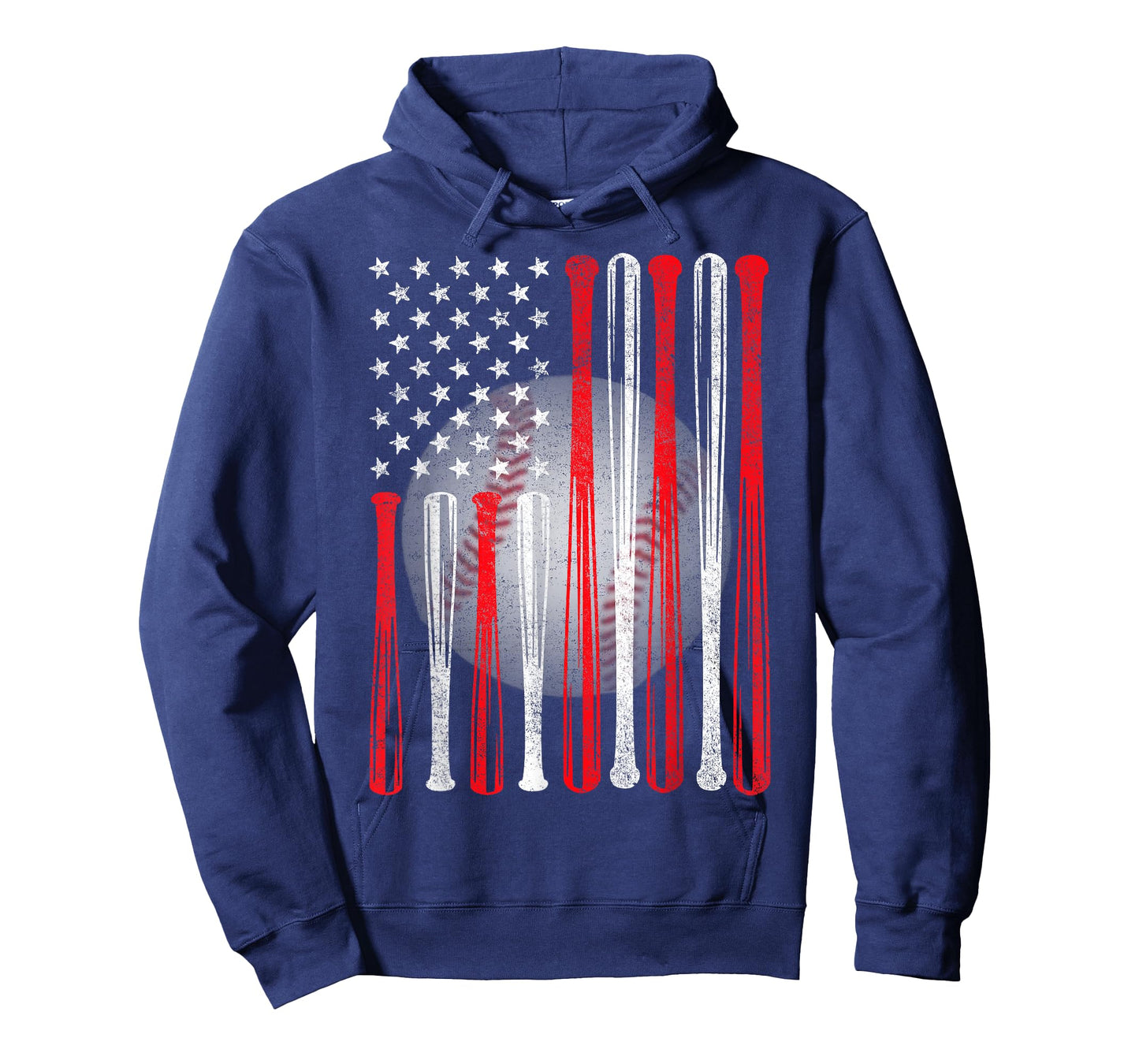 American Flag Vintage Baseball Flag T-Shirt, Dad, Mom Tee T-Shirt