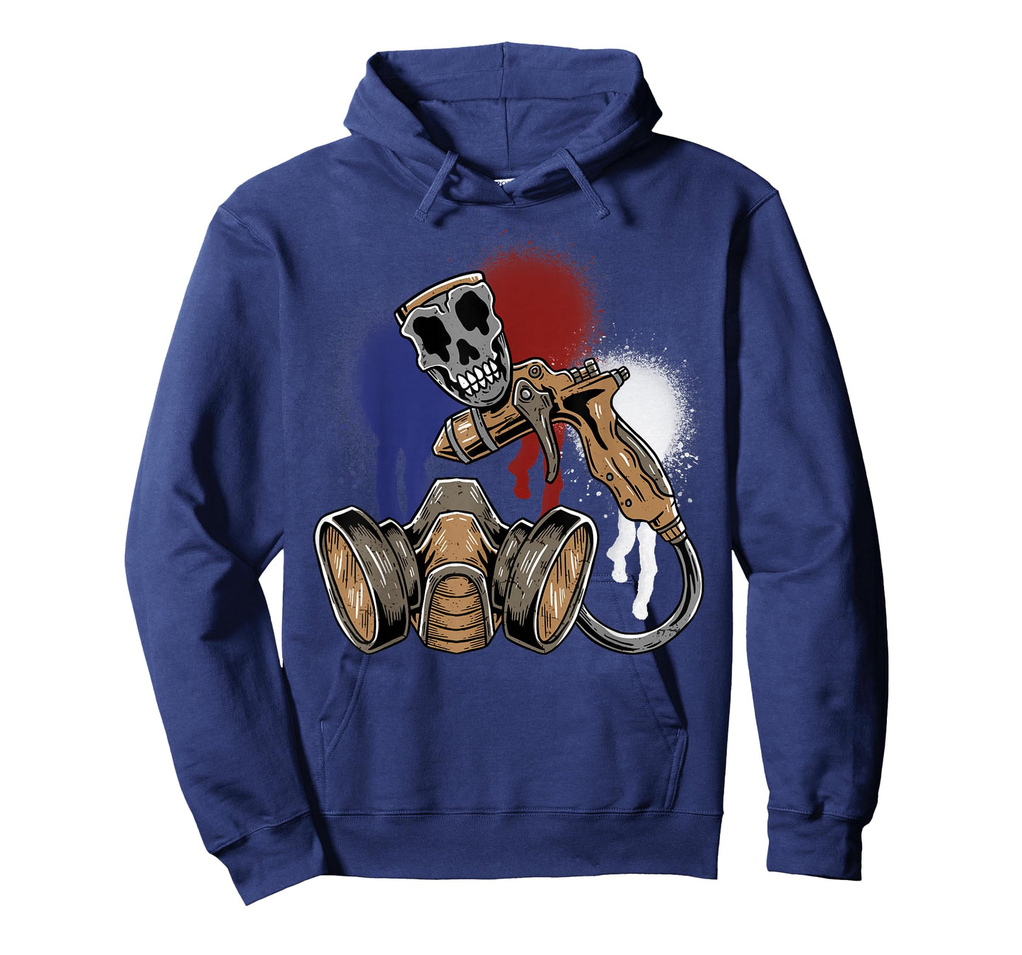 Auto Body Mask Vehicle Sprayer Skull Automotive Car Painter T-Shirt