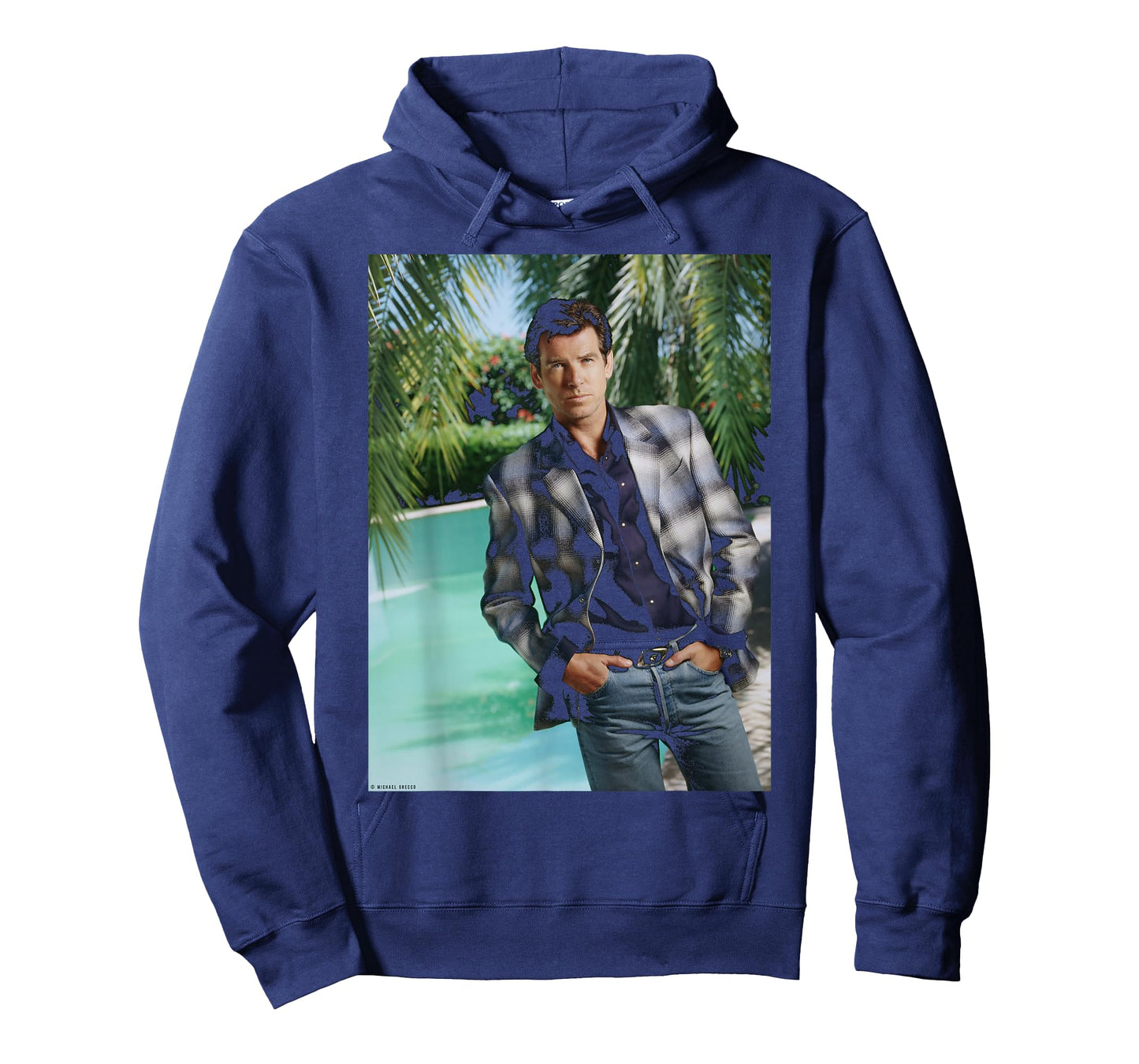 GoldenEye Actor Pierce Brosnan James Bond by Michael Grecco T-Shirt