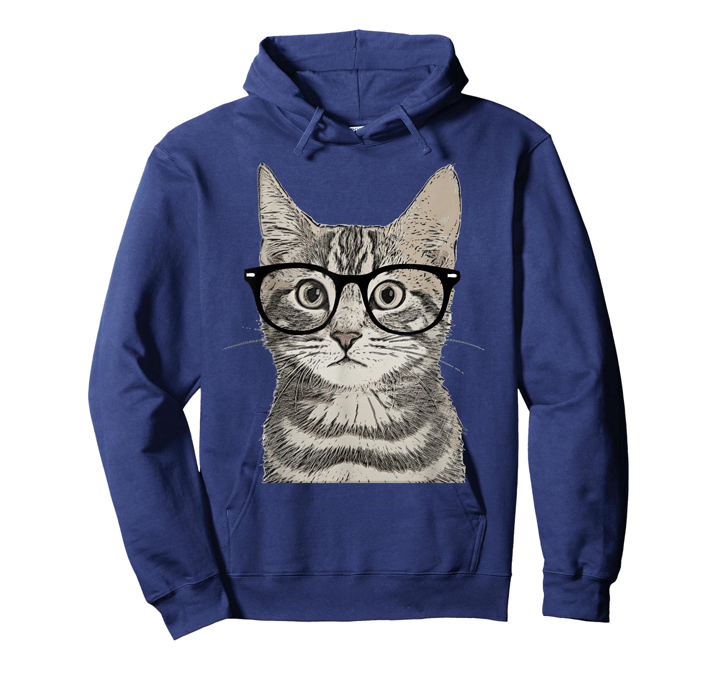 Hipster Cat Kitten Spectacles Eye Glasses Funny Cute T-Shirt T-Shirt for Men Women Girls Kids