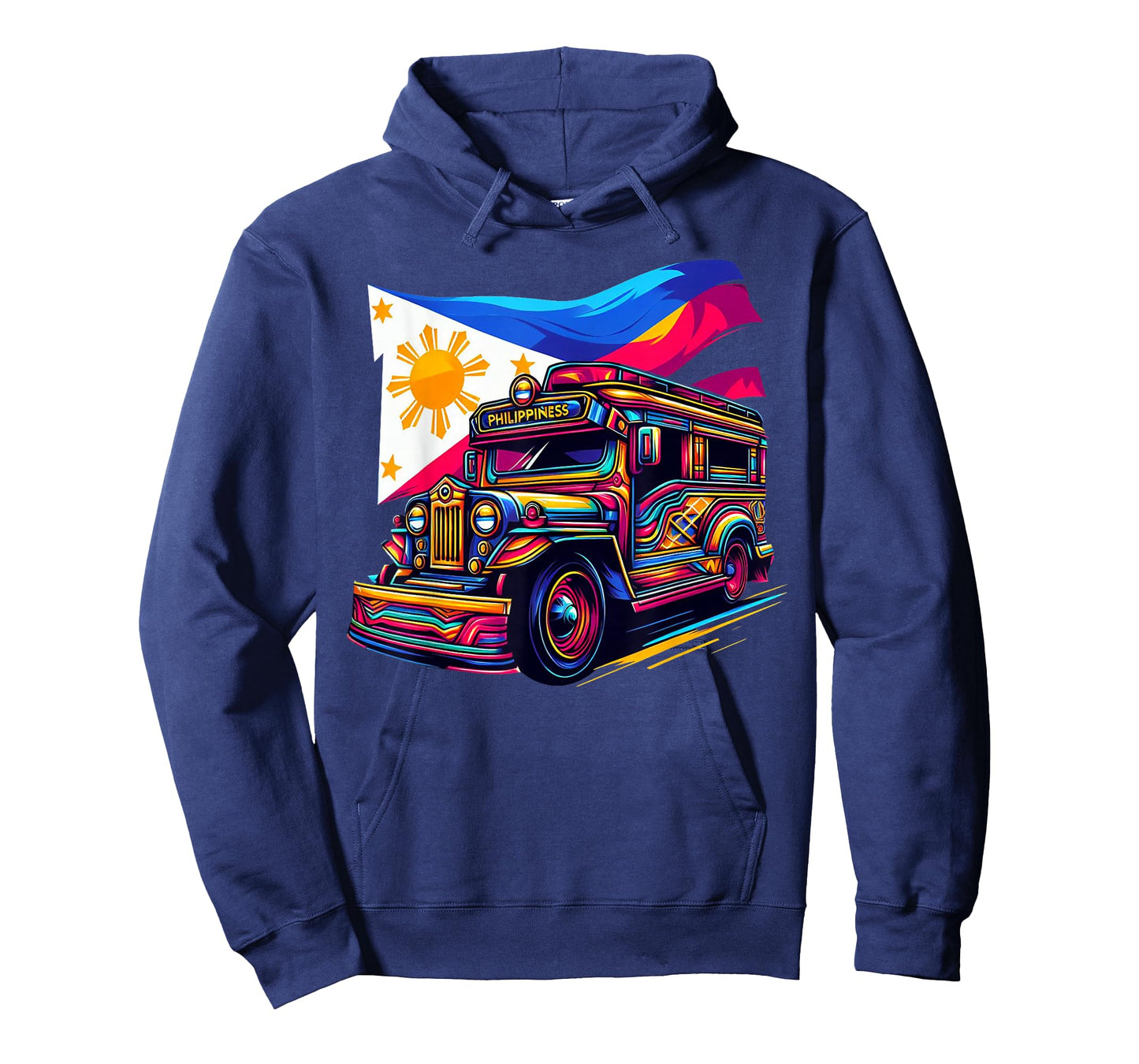 Philippines Flag Proud Filipino Souvenir Philippines Jeepney T-Shirt