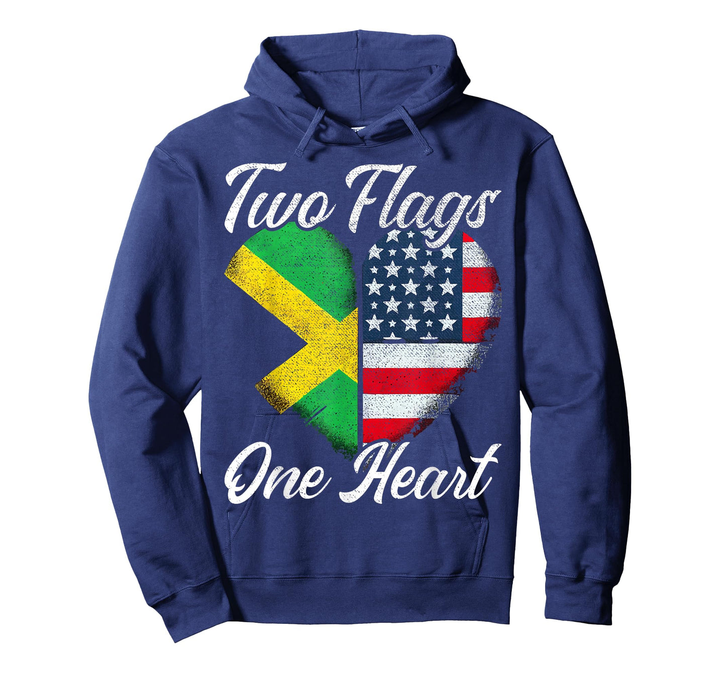 Half Jamaican Half American USA Flag Jamaica America T-Shirt