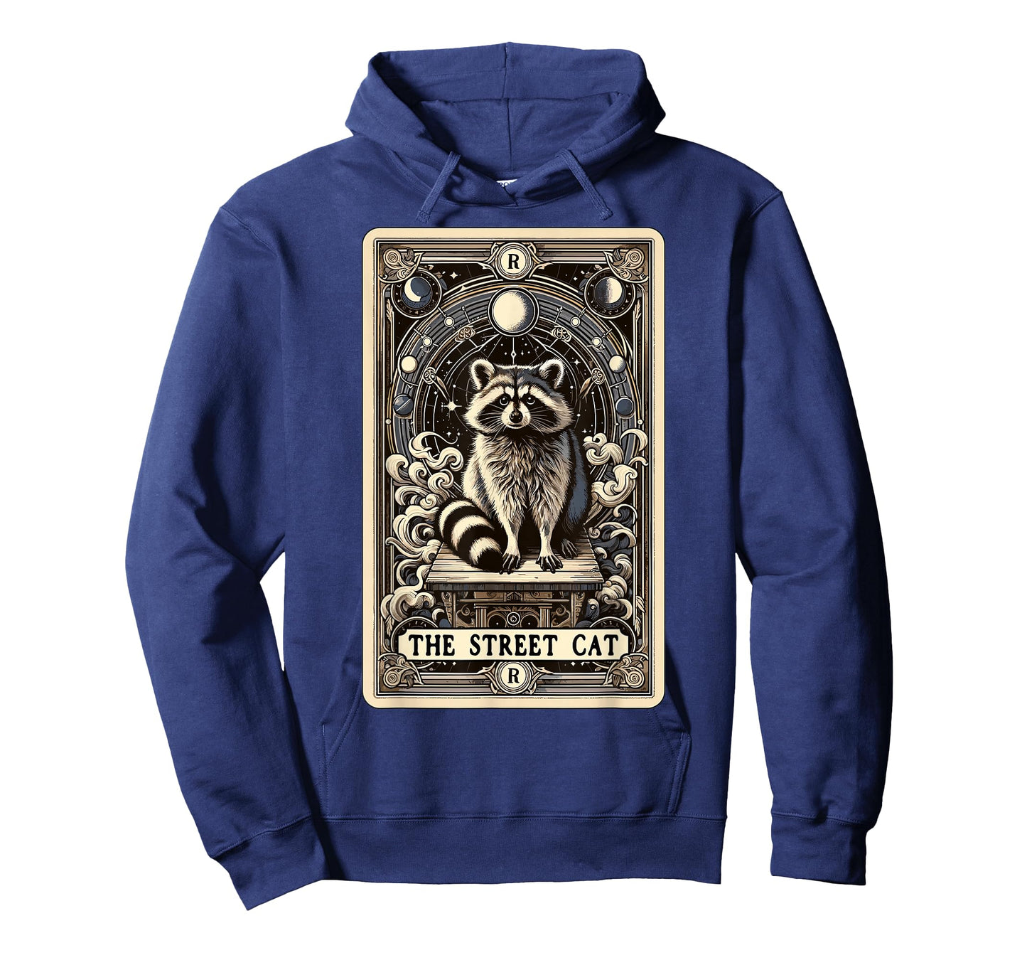 The Street Cat Raccoon Tarot Card T-Shirt