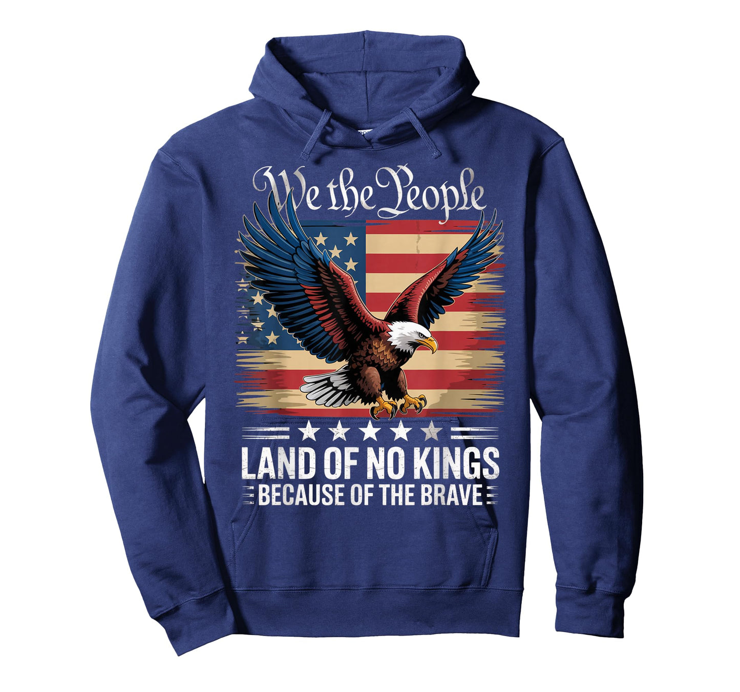 Land of No Kings Because of The Brave No Kings Day T-Shirt
