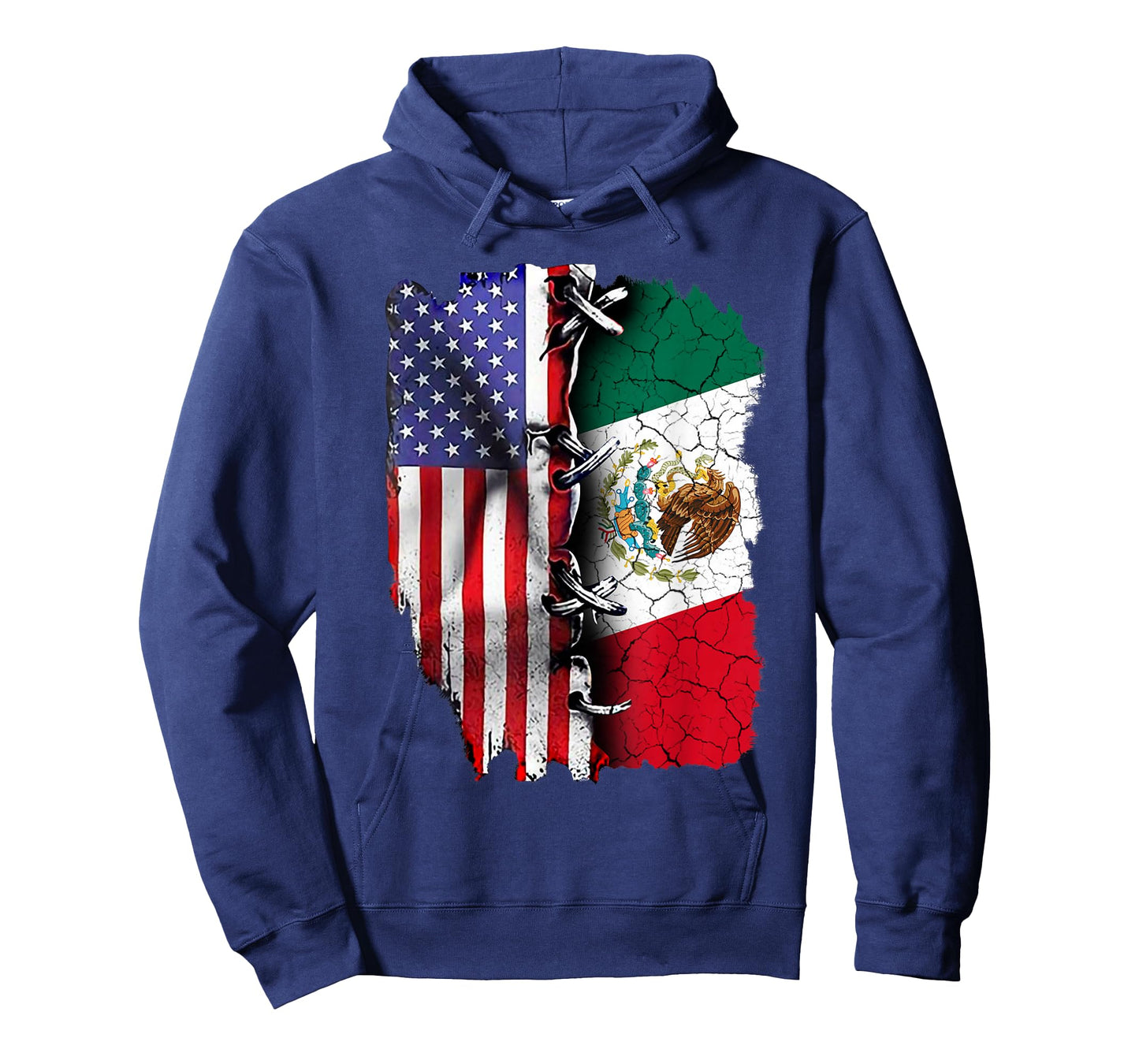 Mexican American Flag T-Shirt