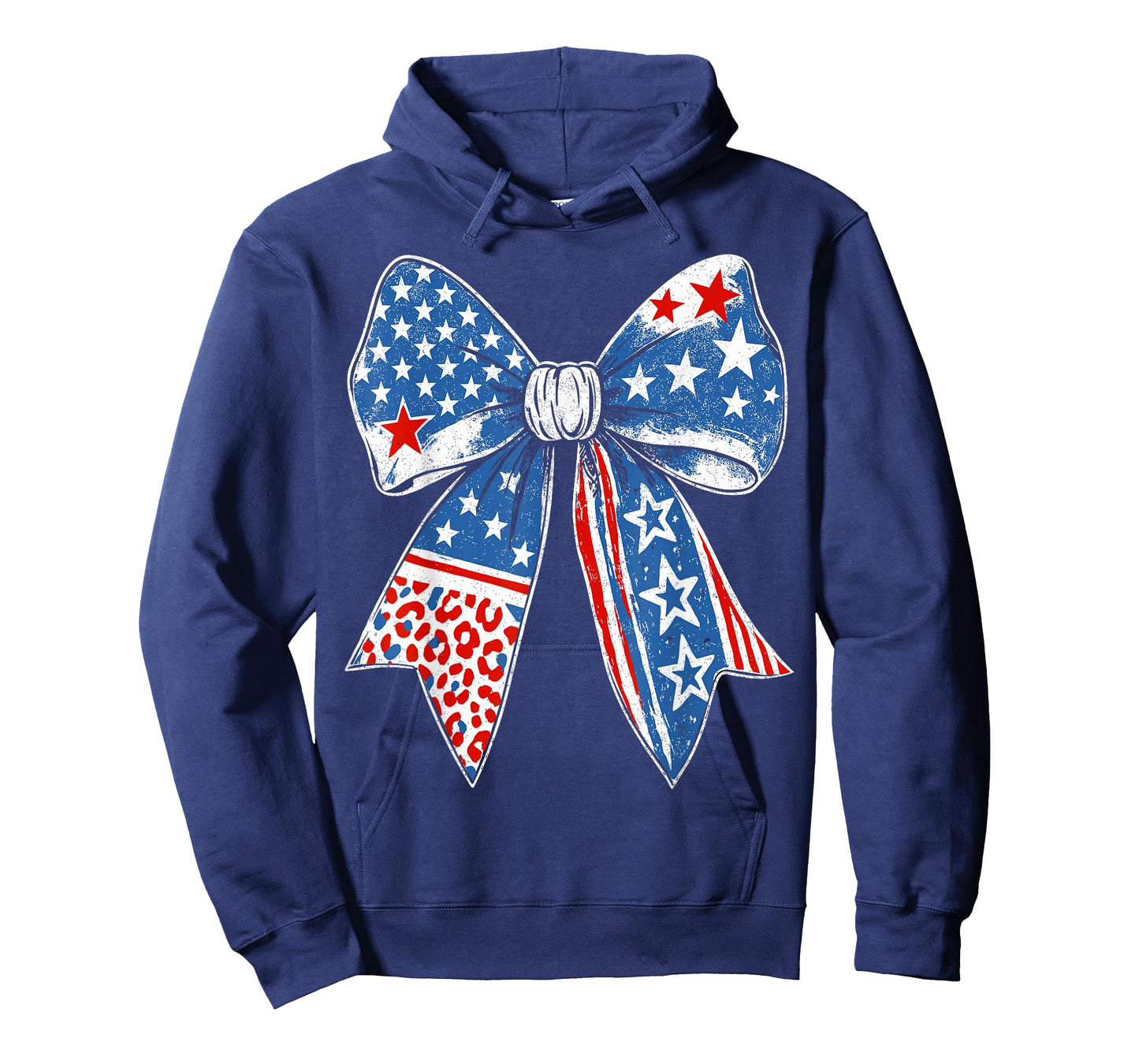 Cute Coquette Bow Patriotic Independence Day Bow 4th of July T-Shirt