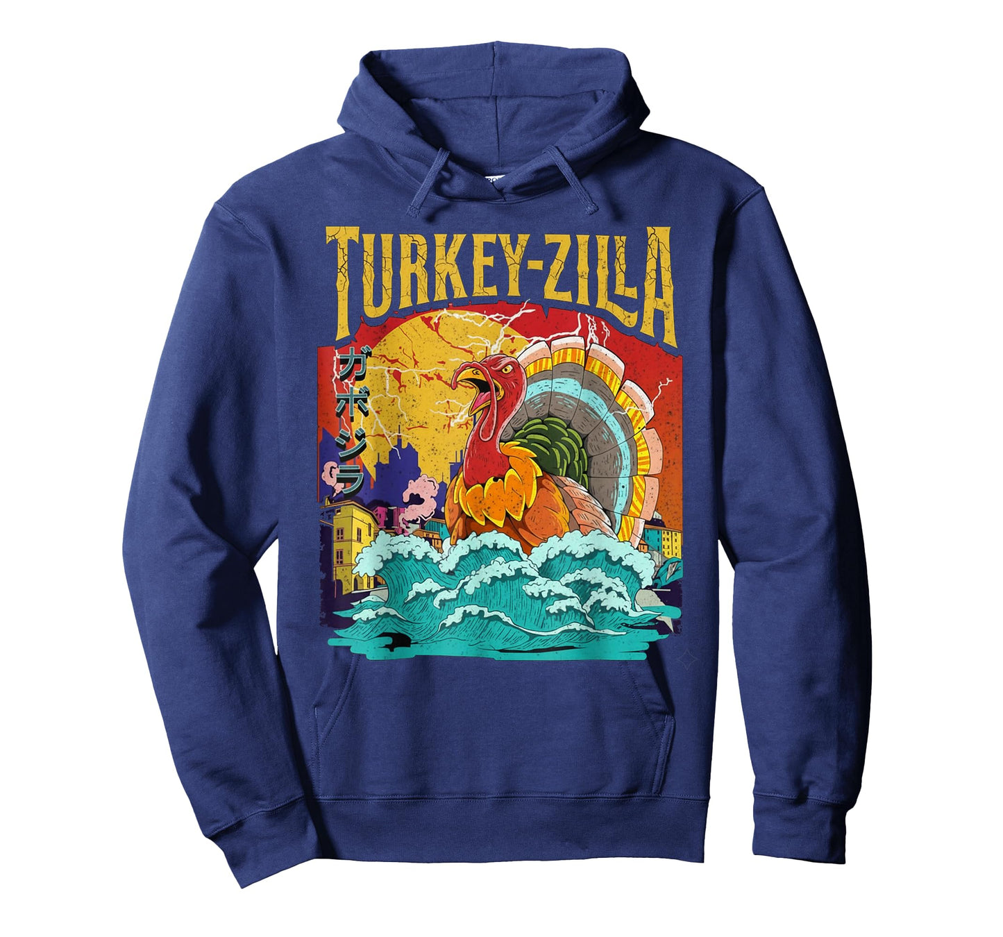 Turkey Zilla - Thanksgiving Funny Costume T-Shirt