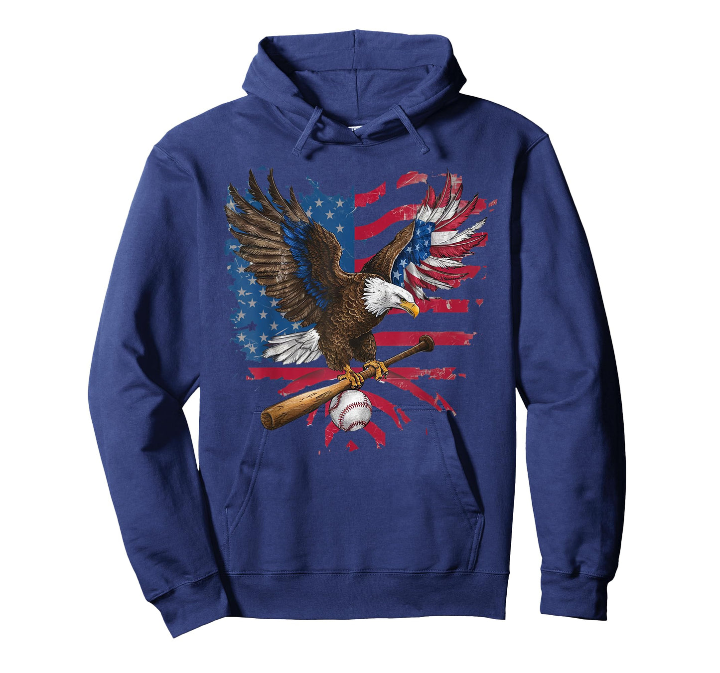 American Flag Baseball Player Bat Fan Catcher Pitcher USA Women Kids Men T-Shirt