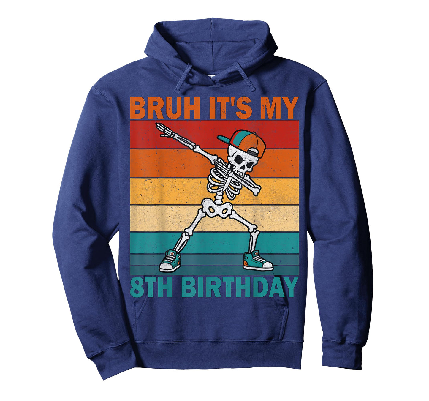Bruh It's My 8th Birthday 8 Year Old boy Birthday T-Shirt