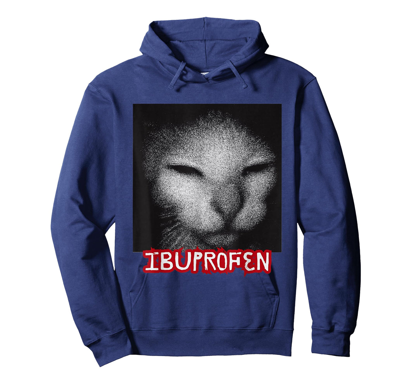 Ibuprofen Funny Cat Meme Vintage Unhinged Cringe T-Shirt